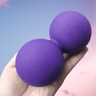 Boule de Massage - PeanutMassageBall™ - Mauve - RituelCorps