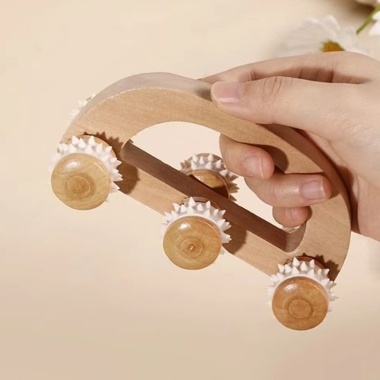 rouleau de massage faire rouler sur toutes parties du corps