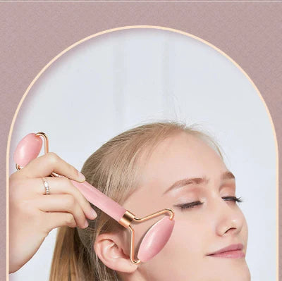Rouleau Massage Visage - ZenRoller™ - Rose