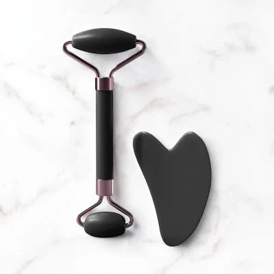 Rouleau Massage Visage - ZenRoller™ - Noir