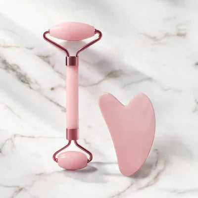 Rouleau Massage Visage - ZenRoller™ - Rose