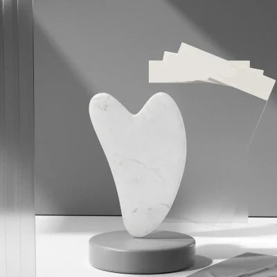 Rouleau Massage Visage - ZenRoller™ - Plaquette Blanche