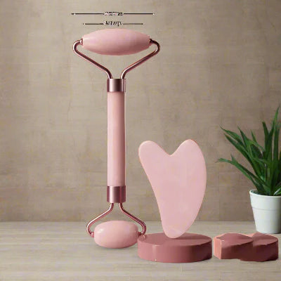 Rouleau Massage Visage - ZenRoller™ - Rose