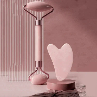 Rouleau Massage Visage - ZenRoller™ - Rose