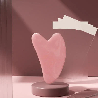 Rouleau Massage Visage - ZenRoller™ - Plaquette Rose