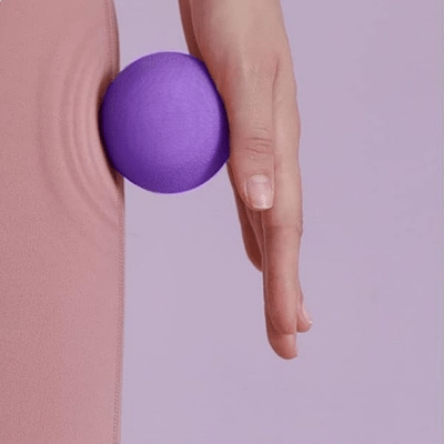 Boule de Massage - PeanutMassageBall™ - Mauve - RituelCorps