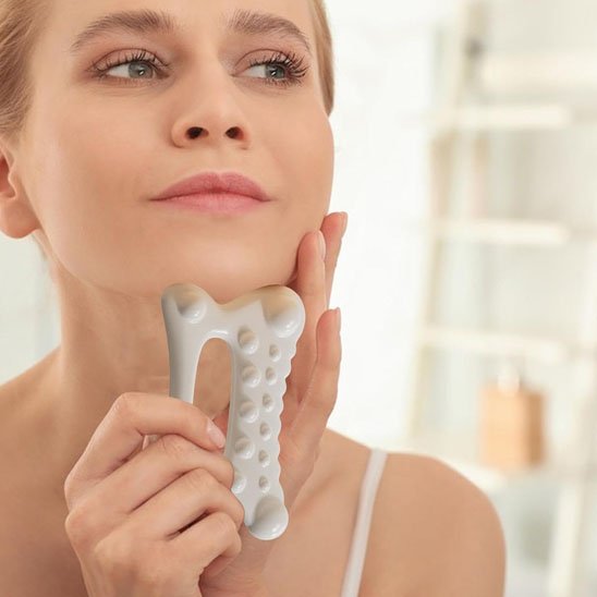 gua sha massage visage