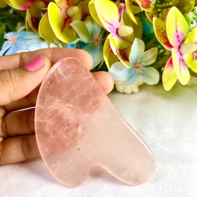 Rouleau Massage Visage - ZenRoller™ - Plaquette Rose