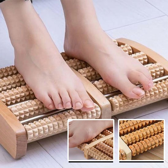 Rouleau de massage relaxation pieds