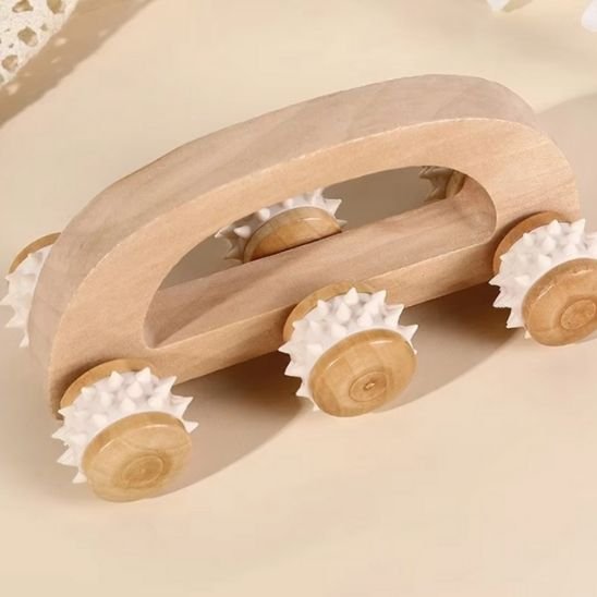 rouleaux de massage 6 roulettes prise facile et légèreté